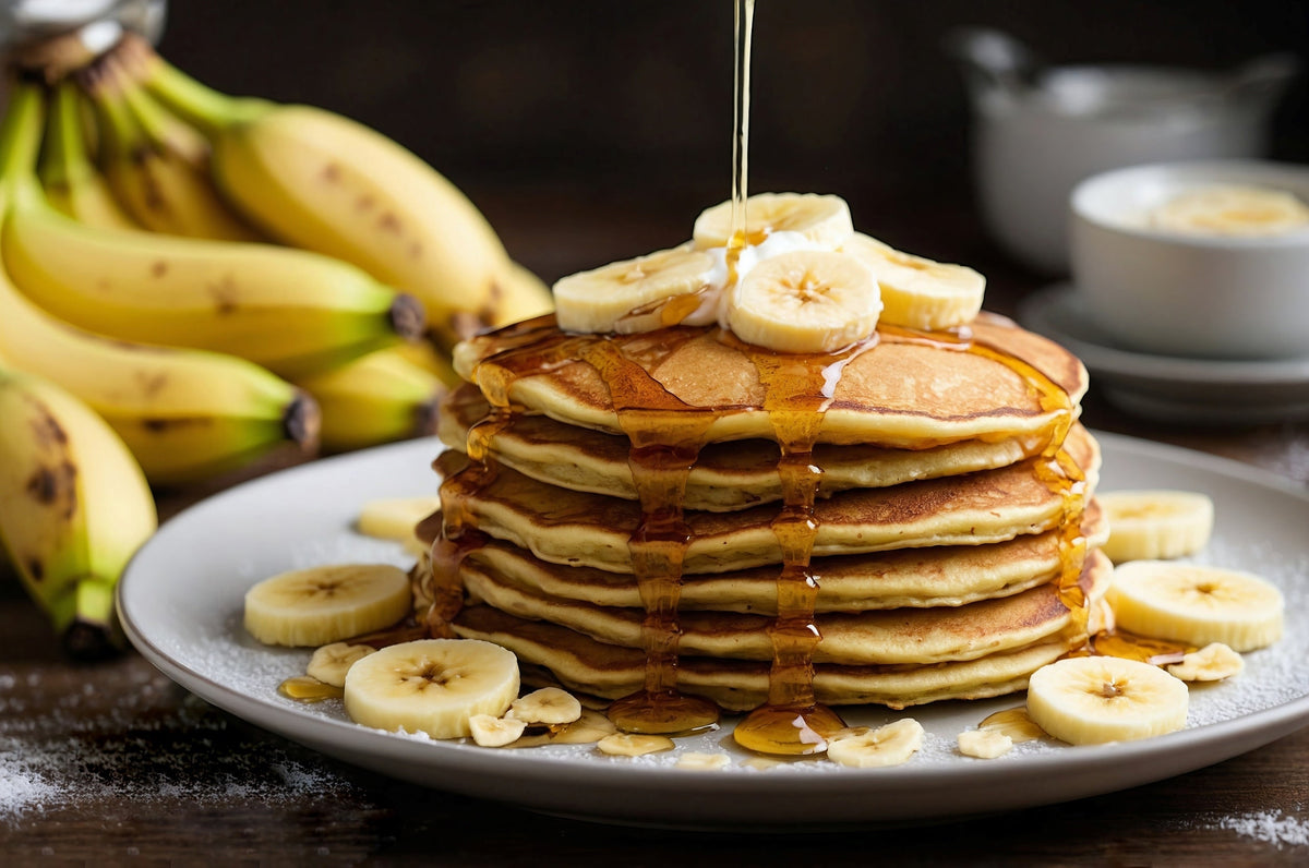 Comment préparer des crêpes à la banane avec les ustensiles de cuisine ONYX Cookware