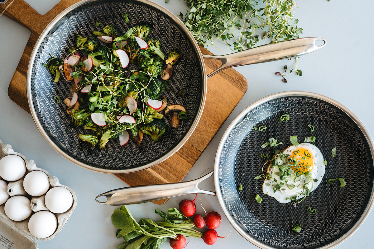 Comment bien entretenir votre poêle antiadhésive hybride ONYX Cookware
