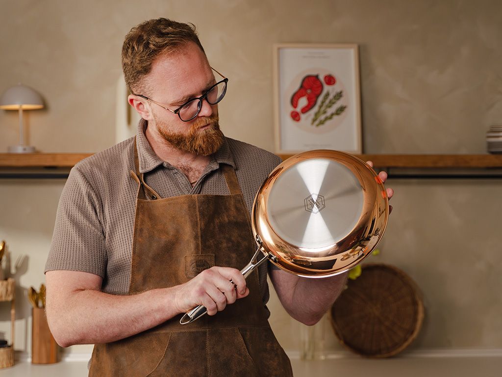 COPPER HYBRID POÊLE ANTIADHÉSIVE 24 CM - 6