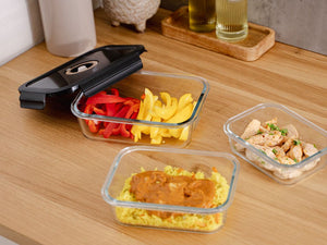 CONTENANT EN VERRE SOUS VIDE RECTANGULAIRE – 1480ML - 5