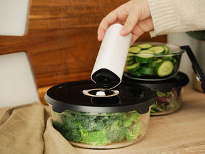 RÉCIPIENT EN VERRE SOUS VIDE ROND – 1400ML - 6