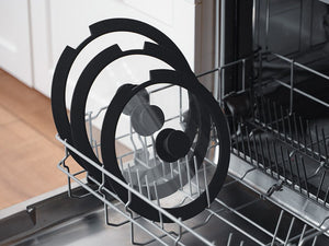 SET DE COUVERCLES EN VERRE POUR POIGNÉE AMOVIBLE – 18/24/26/28/30 CM - 8