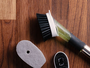 BROSSE À VAISSELLE AVEC DISTRIBUTEUR DE SAVON - 3