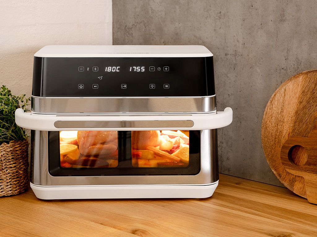 FRITEUSE À AIR CHAUD - DUAL BASKET - 12L - 4