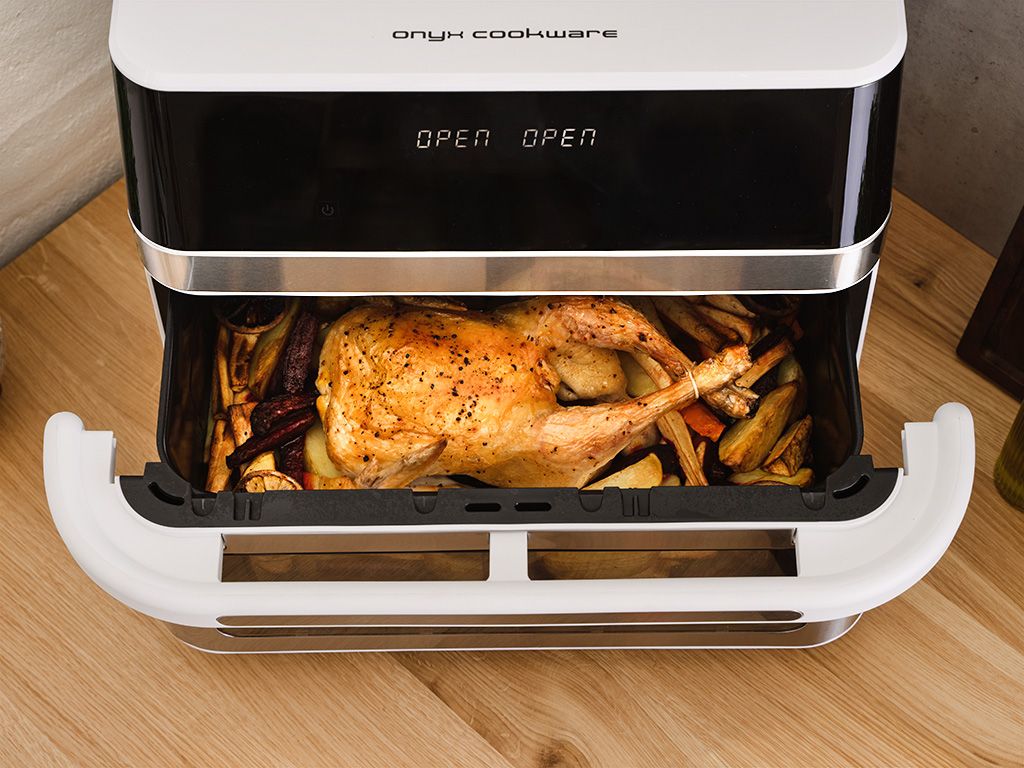 FRITEUSE À AIR CHAUD - DUAL BASKET - 12L - 7