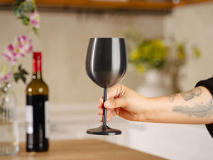 VERRE À VIN À DOUBLE PAROI EN ACIER INOXYDABLE - 2