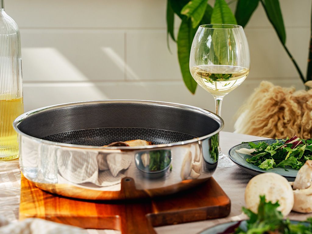 BATTERIE DE CUISINE AVEC POIGNÉE DÉTACHABLE – 5 PIÈCES - 2