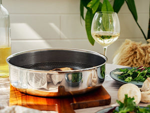 BATTERIE DE CUISINE AVEC POIGNÉE DÉTACHABLE – 5 PIÈCES - 2