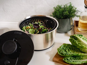 ESSOREUSE À SALADE EN ACIER INOXYDABLE - 7