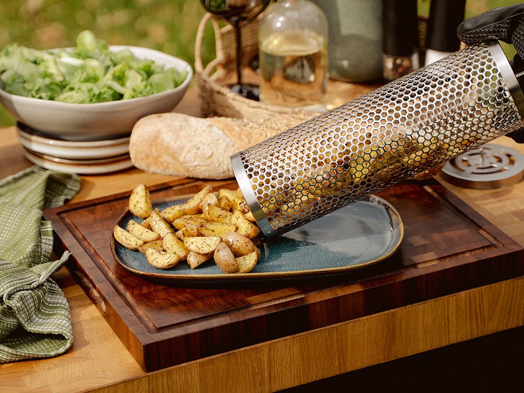 PETIT PANIER DE GRILL CYLINDRIQUE – 4 PIÈCES - 3