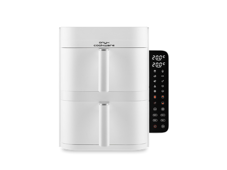 FRITEUSE À AIR CHAUD - DUAL STACK 12L - BLANC - 1