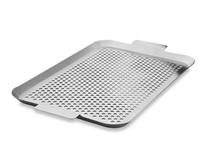 PLATEAU BBQ EN ACIER INOXYDABLE 50×30 CM - 1