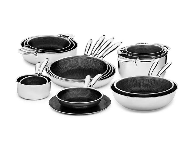 BATTERIE DE CUISINE - 16 PIÈCES - 1