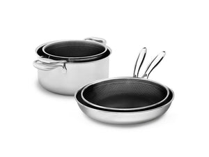 BATTERIE DE CUISINE - 4 PIÈCES - 1