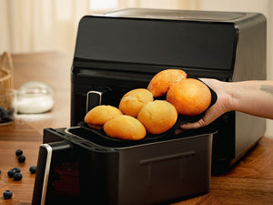 ACCESSOIRES POUR FRITEUSE À AIR CHAUD 3-PAQUET - DUAL - 4