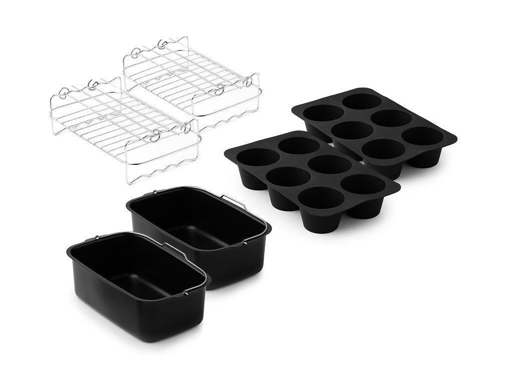 ACCESSOIRES POUR FRITEUSE À AIR CHAUD 3-PAQUET - DUAL - 1