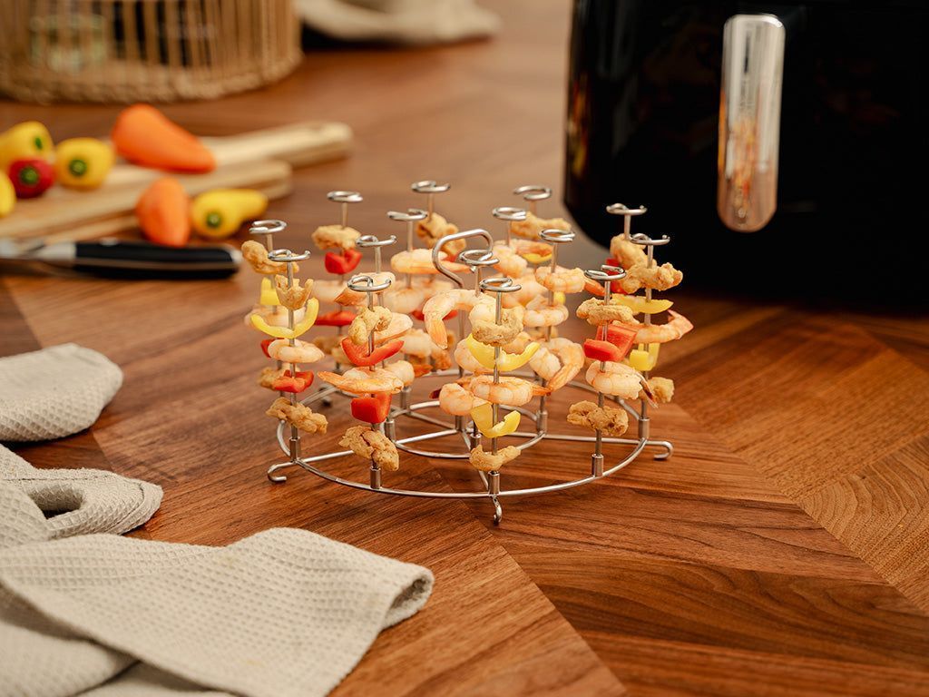 FRITEUSE À AIR CHAUD STAND DE BROCHETTES - 5L/6L - 2