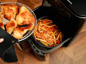 SUPPORTS EMPILABLES POUR AIRFRYER 4L - 4
