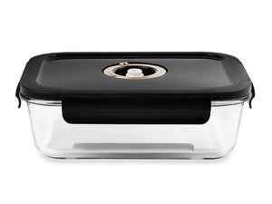 CONTENANT EN VERRE SOUS VIDE RECTANGULAIRE – 1480ML - 1