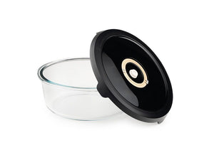 RÉCIPIENT EN VERRE SOUS VIDE ROND – 1400ML - 3