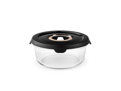 RÉCIPIENT EN VERRE SOUS VIDE ROND – 635ML - 1