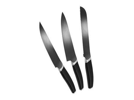 3-PIÈCES ENSEMBLE DE COUTEAUX À CHEF-TRANCHER-PAIN - 1