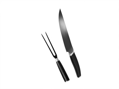 ENSEMBLE DE COUTEAUX FOURCHETTE À VIANDE + TRANCHER - 1
